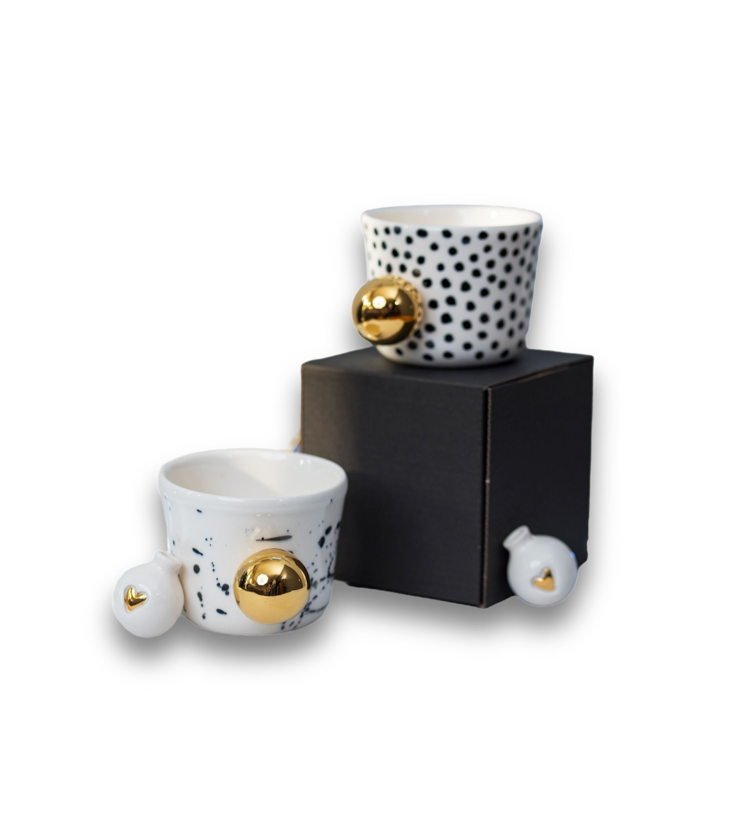 Christmas four pieces gift set - ZLATNAporcelain