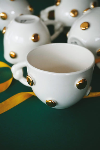 Porcelain Mug With Handle