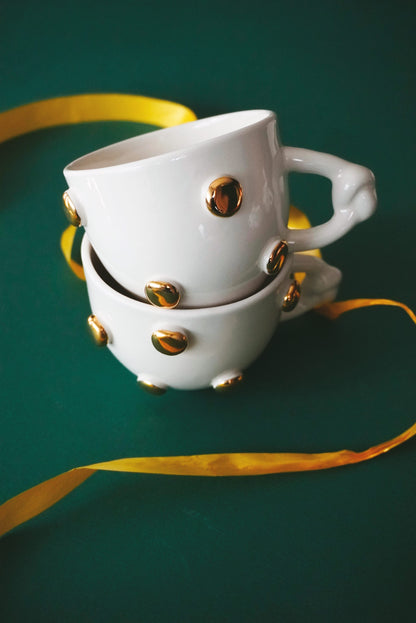 Porcelain Mug With Handle