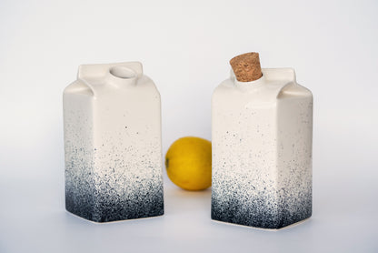 Porcelain small milk jug/vase GALAXY OMBRE - ZLATNAporcelain