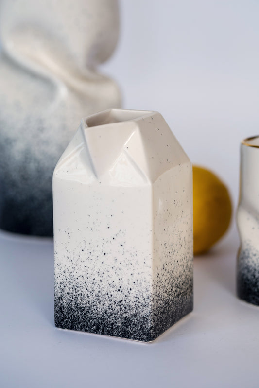 Porcelain creamer GALAXY OMBRE - ZLATNAporcelain